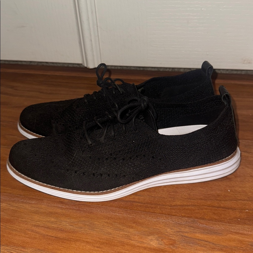 Cole Haan Black Knit Sneakers